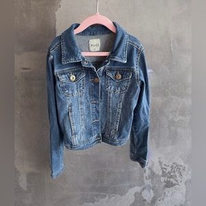 Girls Mudd Jean Jacket, Dark Wash, Size 10
